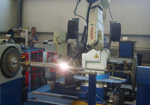 Aliuminio gaminių TIG suvirinimo robotas