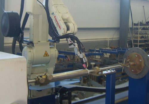 Aliuminio gaminių TIG suvirinimo robotas