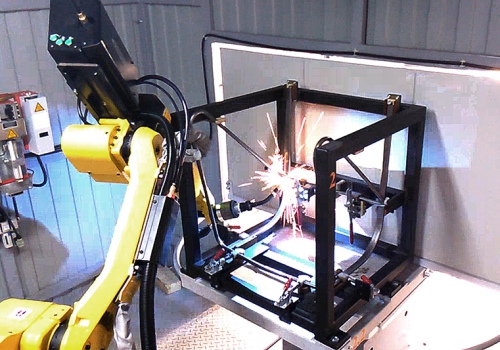 Kėdžių suvirinimo robotas