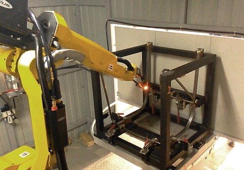 Kėdžių suvirinimo robotas