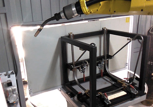 Kėdžių suvirinimo robotas