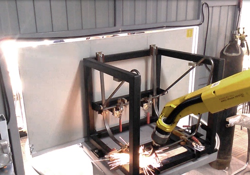 Kėdžių suvirinimo robotas