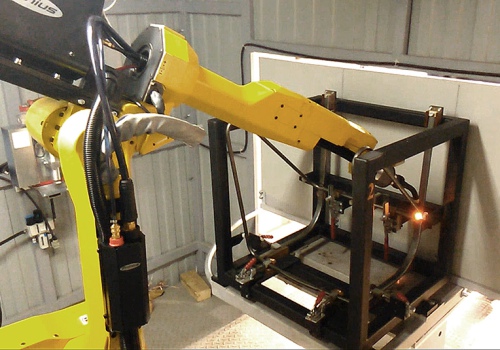 Kėdžių suvirinimo robotas