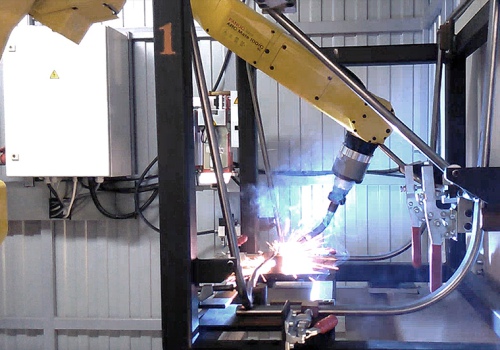 Kėdžių suvirinimo robotas