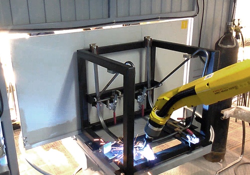 Kėdžių suvirinimo robotas