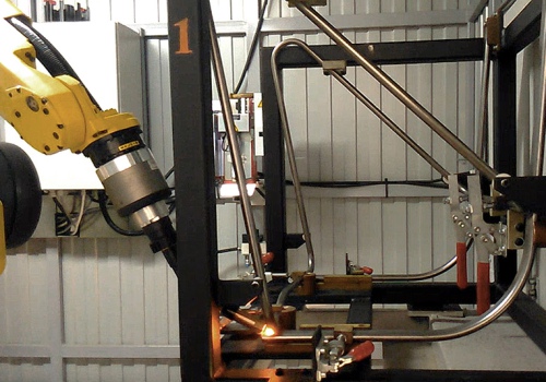 Kėdžių suvirinimo robotas