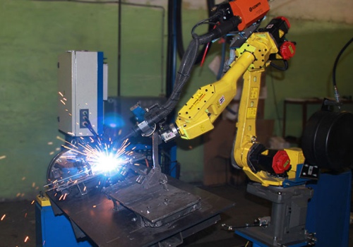 Gembių suvirinimo robotas