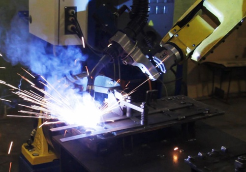 Gembių suvirinimo robotas