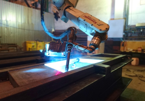 Savivarčių bortų suvirinimo robotai