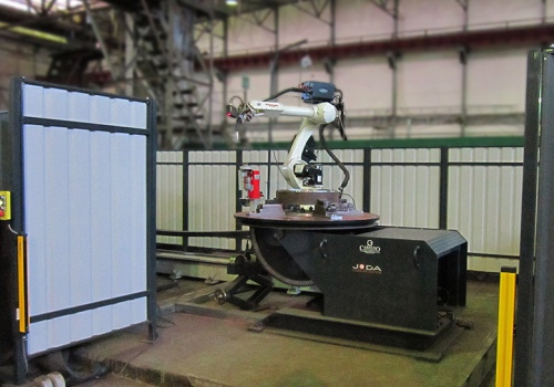 Ratlankių suvirinimo robotas