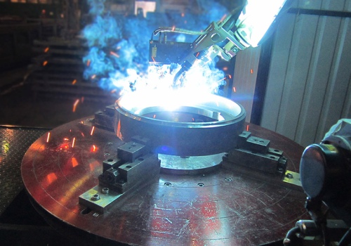 Ratlankių suvirinimo robotas