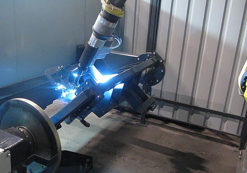 Stalo ir kėdžių kojelių suvirinimo robotas