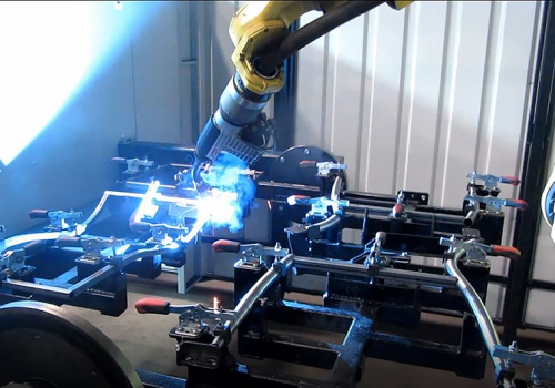 Asti kėdžių suvirinimo robotas