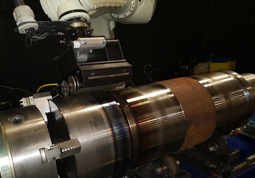 Hidraulinių cilindrų suvirinimas su kaitinimu