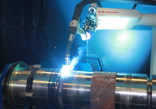 Hidraulinių cilindrų suvirinimas su kaitinimu