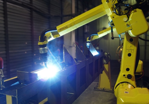 Atraminių sijų suvirinimo robotai