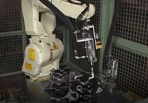 Sandarintojo paskirstymo robotas