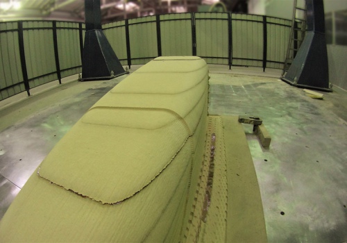 3D medžio frezavimo robotas