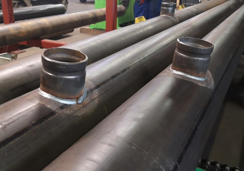 Priešgaisrinio vamzdyno suvirinimo robotai