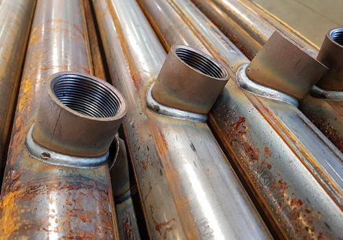 Priešgaisrinio vamzdyno suvirinimo robotai