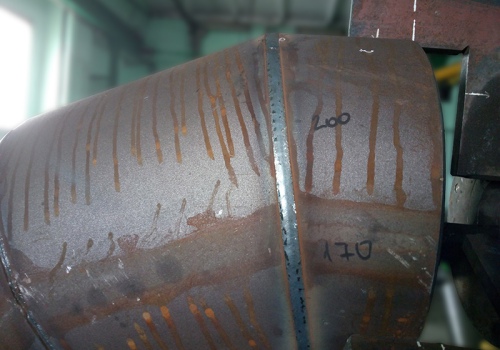 Vamzdžių ir atšakų suvirinimo robotas