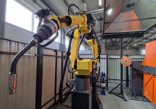 Didelio našumo suvirinimo robotai