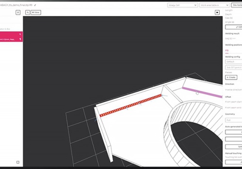 Adaptatyvaus universalaus suvirinimo robotas