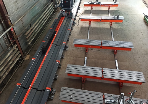 Didelių gabaritų konstrukcijų suvirinimo robotas