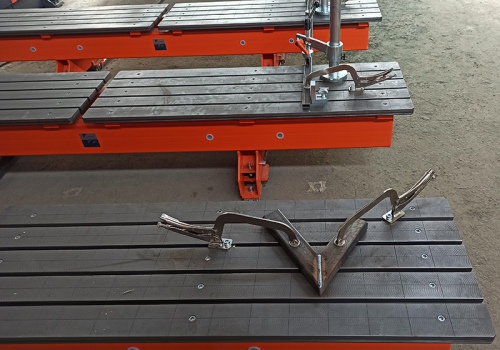 Didelių gabaritų konstrukcijų suvirinimo robotas