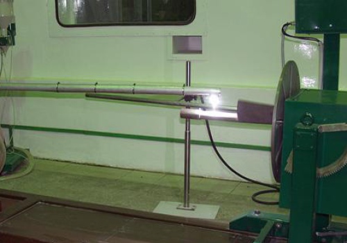 Turbinų plazminio užpurškimo robotas