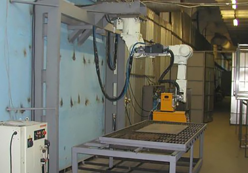 Universalaus plazminio pjovimo robotas