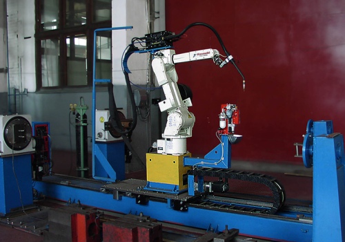 Sijų suvirinimo robotas