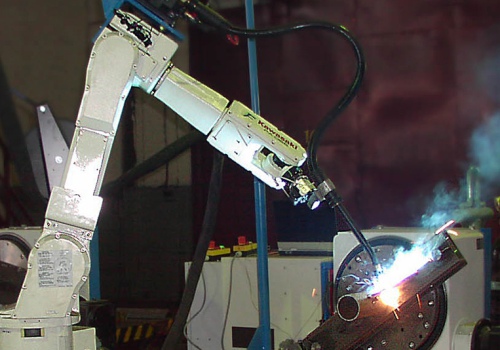 Sijų suvirinimo robotas