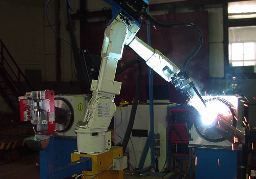 Sijų suvirinimo robotas